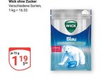 ohne Zucker im Angebot bei GLOBUS in Krefeld ohne Zucker Angebote von Wick bei GLOBUS Krefeld für 1,19 €