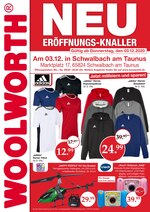 Woolworth Prospekt für Frankfurt mit 4 Seiten Woolworth Prospekt für Frankfurt: "Neueröffnung in Schwalbach", 4 Seiten, 03.12.2020 - 03.12.2020