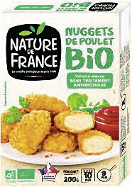 Géant Casino Annonay - Cordon bleu emmental ou Nuggets de poulet Bio Promo Cordon bleu emmental ou Nuggets de poulet Bio dans le catalogue Géant Casino "Le mois Casinomania" à Annonay