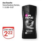 Dusche im Angebot bei GLOBUS in Altenburg Dusche Angebote von Axe bei GLOBUS Altenburg für 2,22 €
