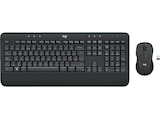 MK545 Advanced, Tastatur & Maus Set, kabellos, Schwarz Angebote von LOGITECH bei MediaMarkt Saturn Kleve für 49,99 €