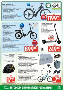 Fahrradhelm im E center Prospekt "Top Angebote" mit 36 Seiten (Rostock)