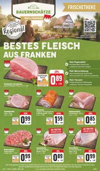 Schweinefleisch im EDEKA Prospekt "Wir lieben Lebensmittel!" mit 26 Seiten (Würzburg)