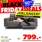 Madeira 3-Sitzer Sofa bei Seats and Sofas im Stolberg Prospekt für 799,00 €