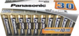 PACK 30 PILES - PANASONIC en promo à 7,99 € chez Aldi PACK 30 PILES - PANASONIC dans le catalogue Aldi