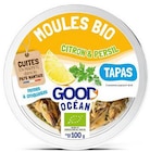 Tapas de moules citron persil - 100 g - FOOD4GOOD - NaturéO à Villeneuve-d'Ascq Tapas de moules citron persil - 100 g - FOOD4GOOD en promo chez NaturéO Villeneuve-d'Ascq à 4,49 €