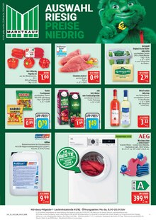 Waschmaschine im Marktkauf Prospekt "AUSWAHL RIESIG, PREISE NIEDRIG" mit 44 Seiten (Schwabach)