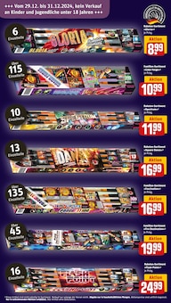 Feuerwerk im REWE Prospekt "Dein Markt" mit 34 Seiten (Stralsund)