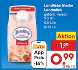 Aktuelle Milch Angebote bei Netto Marken-Discount in Hildesheim Aktuelles frische Landmilch Angebot bei Netto Marken-Discount in Hildesheim ab 0,99 €