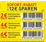 2/4/6 € Rabatt bei Kaufland im Prospekt "" für 