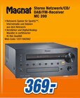 Stereo Netzwerk/CD/DAB/FM-Receiver MC 200 im Angebot bei expert in Iserlohn Stereo Netzwerk/CD/DAB/FM-Receiver MC 200 Angebote von Magnat bei expert Iserlohn für 369,00 €