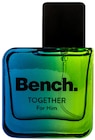 For Him Eau de Toilette im Rossmann Prospekt For Him Eau de Toilette von Bench. im aktuellen Rossmann Prospekt für 8,99 €