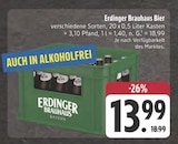 Bier im Angebot bei E center in Weimar Bier Angebote von Erdinger Brauhaus bei E center Weimar für 13,99 €