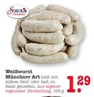 Aktuelles Weißwurst Münchner Art Angebot bei E center in Ludwigshafen (Rhein) ab 1,29 €