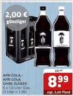 Afri Cola oder Afri Cola ohne Zucker Angebote von Afri Cola bei Getränke Quelle WVG Halle für 8,99 €