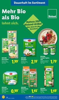 Joghurt im Lidl Prospekt "LIDL LOHNT SICH" mit 73 Seiten (Frankfurt (Main))