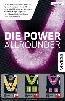 Batterie im aktuellen REWE Prospekt (Kiel) Batterie im REWE Prospekt "Dein Markt" mit 42 Seiten (Kiel)
