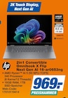 2in1 Convertible Omnibook X Flip Next Gen AI 16-ar0653ng bei expert im Ehingen Prospekt für 969,00 €