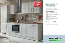 Küchenzeile 280 cm 'BERP280LHWC' bei BAUHAUS in München Küchenzeile 280 cm 'BERP280LHWC' im Angebot bei BAUHAUS München für 1.582,00 €
