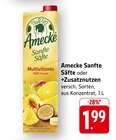 Sanfte Säfte Multivitamin Angebote von Amecke bei E center Neu-Ulm für 1,99 €