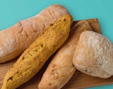 tegut - Bio-Steinofenbaguette oder Bio-Baguette Oriental, -Oliven-Ciabatta oder -Ciabatta Angebot im Prospekt Bio-Steinofenbaguette oder Bio-Baguette Oriental, -Oliven-Ciabatta oder -Ciabatta bei tegut im Prospekt "" für 2,22 €