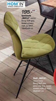 Stuhl „MAYLA“ bei Zurbrüggen in Gelsenkirchen Stuhl „MAYLA“ im Angebot bei Zurbrüggen Gelsenkirchen für 59,90 €