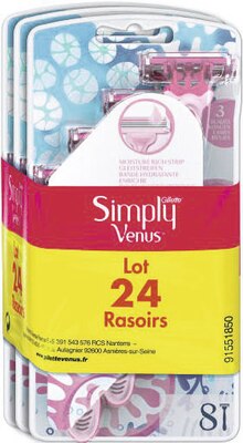 Géant Casino Le Chesnay - Rasoirs simply vénus3 Promo Rasoirs simply vénus3 dans le catalogue Géant Casino "Faites vous-plaisir cet été !" à Le Chesnay