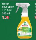 Spül-Spray Angebote von Frosch bei GLOBUS Gießen für 1,75 €