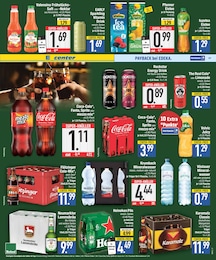 Coca Cola im EDEKA Prospekt Wir lieben Lebensmittel. auf S. 17