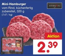 Netto Marken-Discount Schiffdorf - Mini-Hamburger Mini-Hamburger Angebot bei Netto Marken-Discount Schiffdorf im Prospekt "DU WILLST SUPERBOWL ANGEBOTE FÜR KLEINES GELD? DANN GEH DOCH ZU NETTO!"