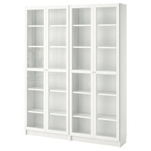 IKEA Lahnau - Bücherregal weiß/Glas 160x30x202 cm Bücherregal weiß/Glas 160x30x202 cm Angebot bei IKEA Lahnau im Prospekt Neuheiten bei Ikea