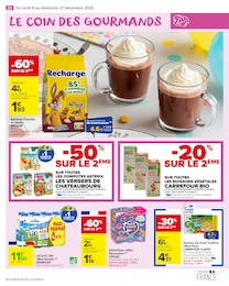 Prix et réduction Lait Bio dans le prospectus Carrefour Market en cours Offre Lait Bio dans le catalogue Carrefour Market du moment à la page 24