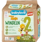 Windeln Biene Maja Gr. 2 mini (3-6 kg) im Angebot bei dm-drogerie markt in Buchholz Windeln Biene Maja Gr. 2 mini (3-6 kg) Angebote von babylove bei dm-drogerie markt Buchholz für 4,15 €