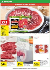 Promos Steak Haché Boeuf dans le catalogue "PRODUITS LAITIERS & VÉGÉTAUX" de Carrefour à la page 22 Promos Steak Haché Boeuf dans le catalogue "PRODUITS LAITIERS & VÉGÉTAUX" de Carrefour à la page 22