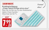 Aktuelle Staubsauger Angebote bei E center in Mainz Aktuelles Ersatzwischbezug Clean Twist M Ergo micro duo Angebot bei E center in Mainz ab 7,99 €