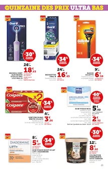 Promo Brosse À Dents Électrique dans le catalogue Hyper U du moment à la page 21