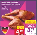 Aktuelles Hähnchen-Schenkel Angebot bei Netto Marken-Discount in Wuppertal ab 3,79 €