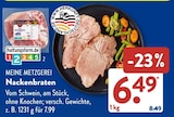Nackenbraten bei ALDI SÜD im Baden-Baden Prospekt für 6,49 €