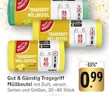 Aktuelle Mülleimer Angebote bei EDEKA in Wiesbaden Aktuelles Tragegriff Müllbeutel mit Citrusduft Angebot bei EDEKA in Wiesbaden ab 0,99 €