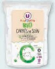 Coton carré de soin tout petits bio - U en promo chez U Express Aulnay-sous-Bois à 3,97 €