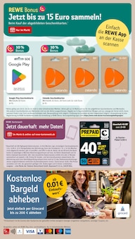 Smartphone im REWE Prospekt "Dein Markt" mit 28 Seiten (Moers)