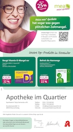 mea - meine apotheke Prospekt für Braunschweig mit 4 Seiten mea - meine apotheke Prospekt für Braunschweig: "Unsere Oktober-Angebote", 4 Seiten, 01.10.2026 - 31.10.2026