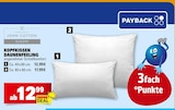 Kopfkissen Daunenfeeling Angebote von John Cotton Europe bei E center Weinheim für 12,99 €