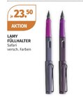 FÜLLHALTER Safari Angebote von LAMY bei Müller Mannheim für 23,50 €