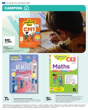 Promotion Cahier Vacances dans le prospectus Carrefour, valable du 17/06/2025 au 30/06/2025 Promo Cahier Vacances dans le catalogue Carrefour du moment à la page 14