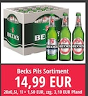 Becks Pils Sortiment Angebote von Beck's bei Nuck Getränke Freital für 14,99 €