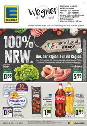 EDEKA Prospekt für Dortmund mit 32 Seiten EDEKA Prospekt für Dortmund: "Aktuelle Angebote", 32 Seiten, 16.05.2022 - 21.05.2022
