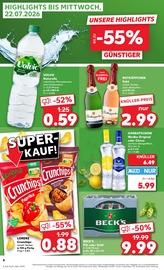 Wasser im Kaufland Prospekt in Rottenburg Aktueller Kaufland Prospekt mit Wasser, "Hier bin ich richtig", Seite 8