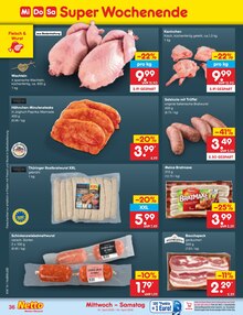 Wurst im Netto Marken-Discount Prospekt "Aktuelle Angebote" mit 62 Seiten (Wolfsburg)