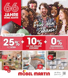 Möbel Martin Prospekt für Lauterecken: "Feier dein Zuhause!", 20 Seiten, 06.08.2025 - 19.08.2025